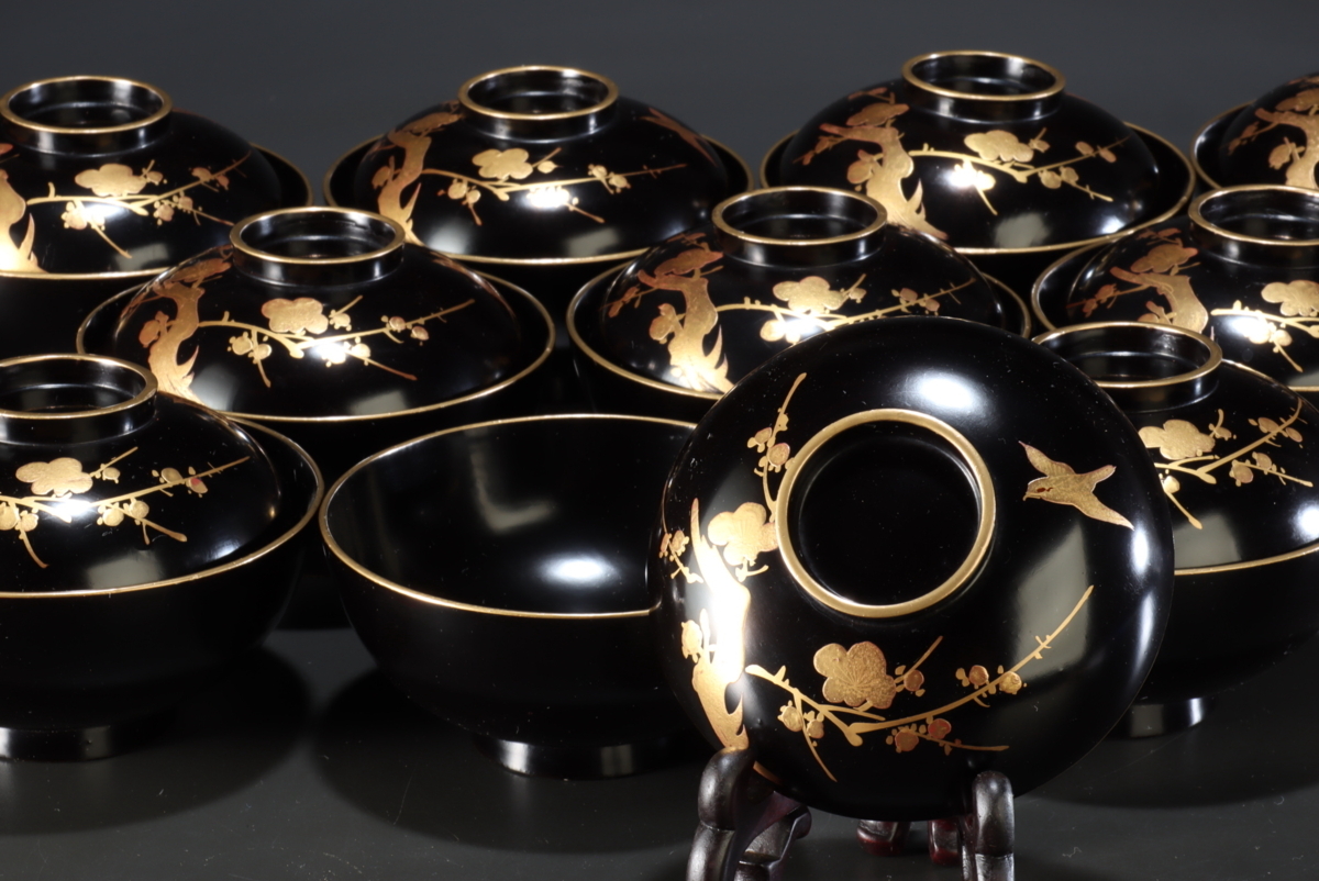 流】煎茶道具 蒔絵煎茶器局 CQ388 【公式通販】