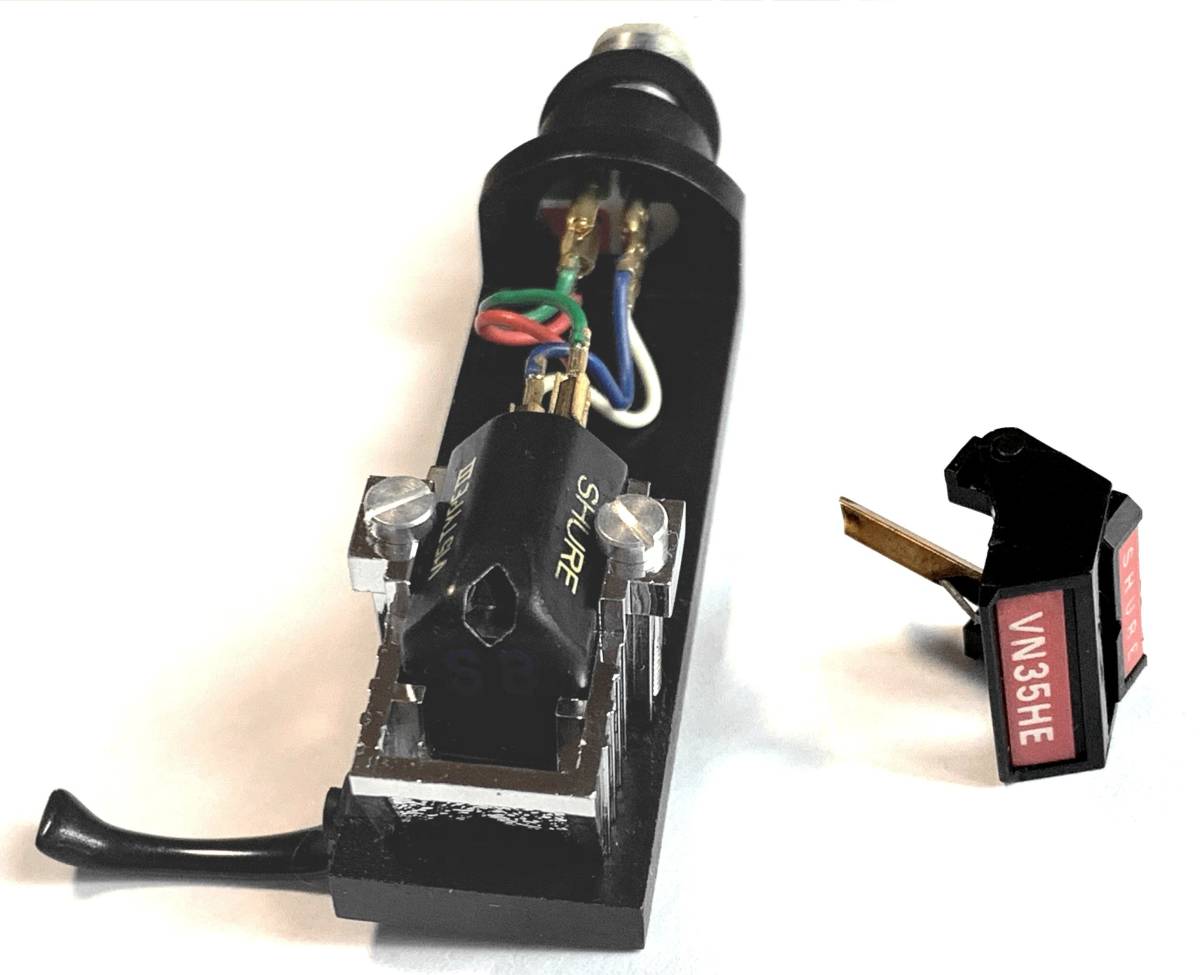 超美品 シュアー SHURE V-15 TYPE Ⅲ カートリッジ / シュアー純正針 VN35HE 付き SHURE シュアー V-15 カートリッジ Type3 MM型