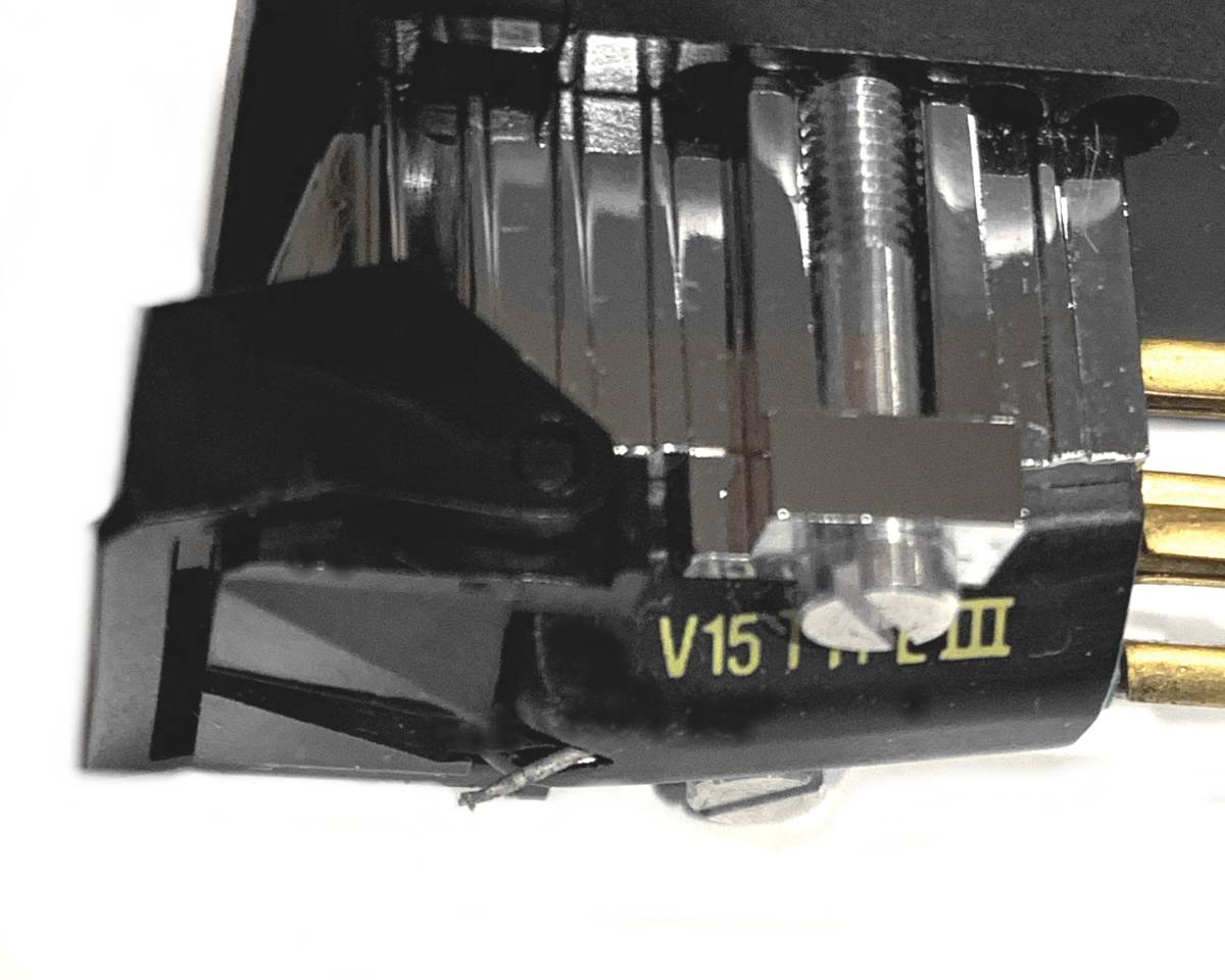 超美品 シュアー SHURE V-15 TYPE Ⅲ カートリッジ / シュアー純正針 VN35HE 付き SHURE シュアー V-15 カートリッジ Type3 MM型