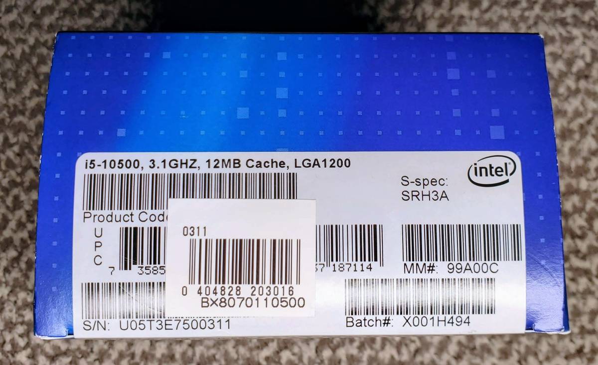 Core Intel i5-10500 i5 ☆1円スタート☆第10世代☆DELL ☆
