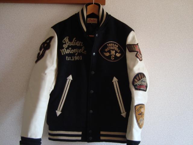 USED美品☆Indian Motorcycle◇インディアンモーターサイクル☆袖 