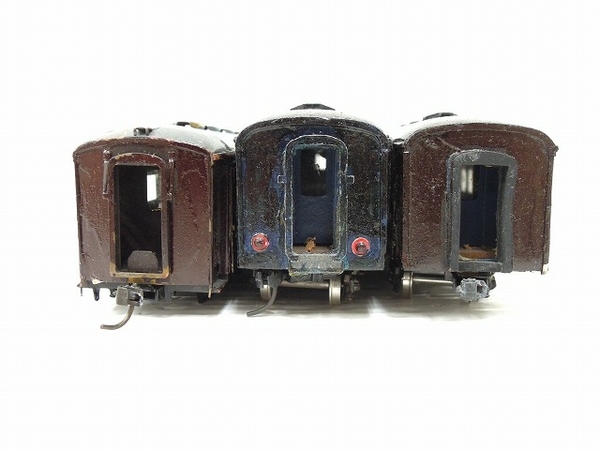 定番，新作】 メーカー不明 3両セット おまとめ 客車 等 HOゲージ 鉄道