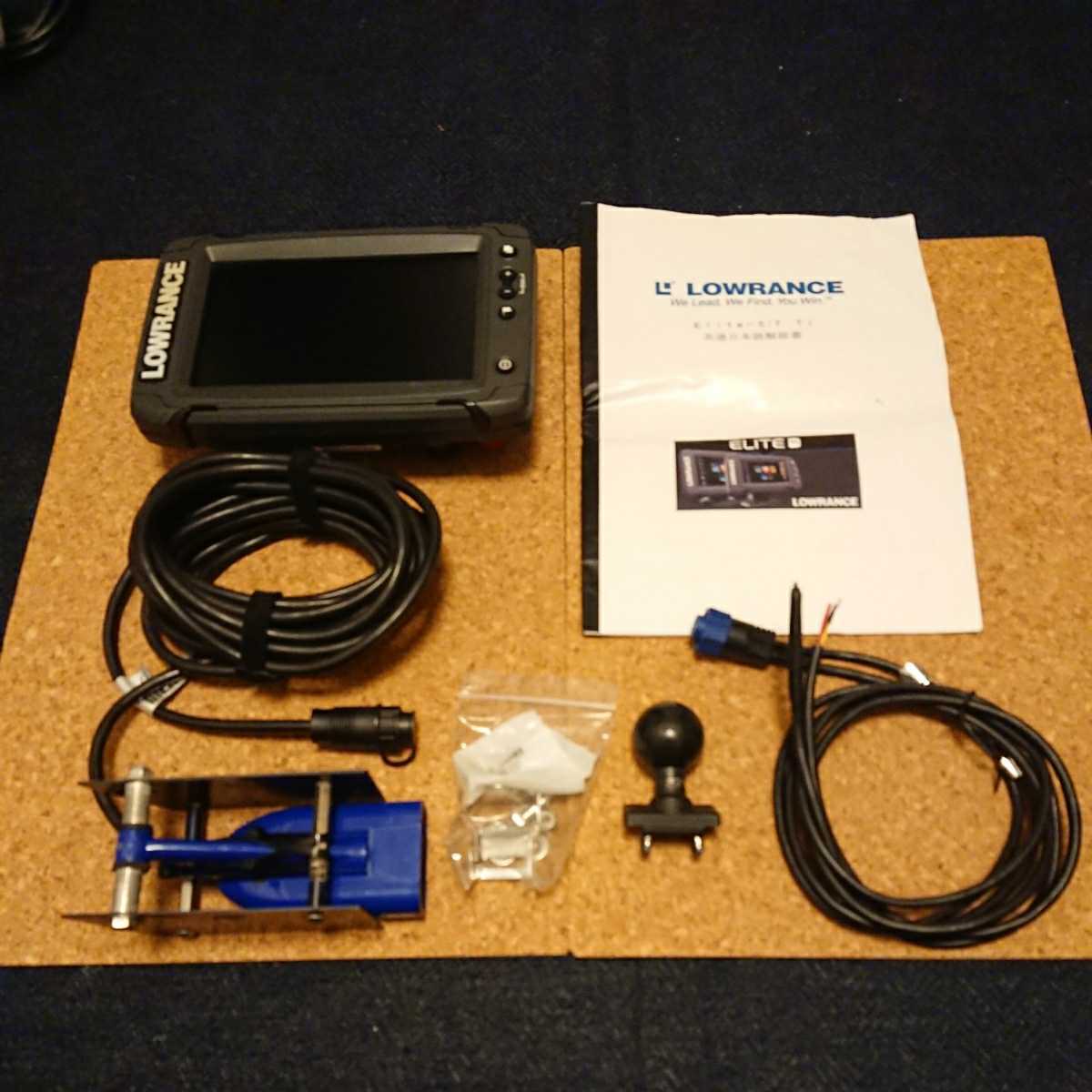 赤字超特価，驚きの破格値，HOT Lowrance Elite 7ti ローランス エリート7ti HDI 日本正規品 ラムマウントボール 振動子ガード付き(モニター5型～)｜売買されたオークション情報、yahooの商品情報をアーカイブ公開 - オークファン 魚群探知機