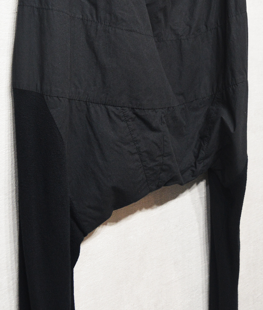 1円～】NILoS 二ルズ☆16SS シームドクロッチサルエルパンツ 黒 3 希少