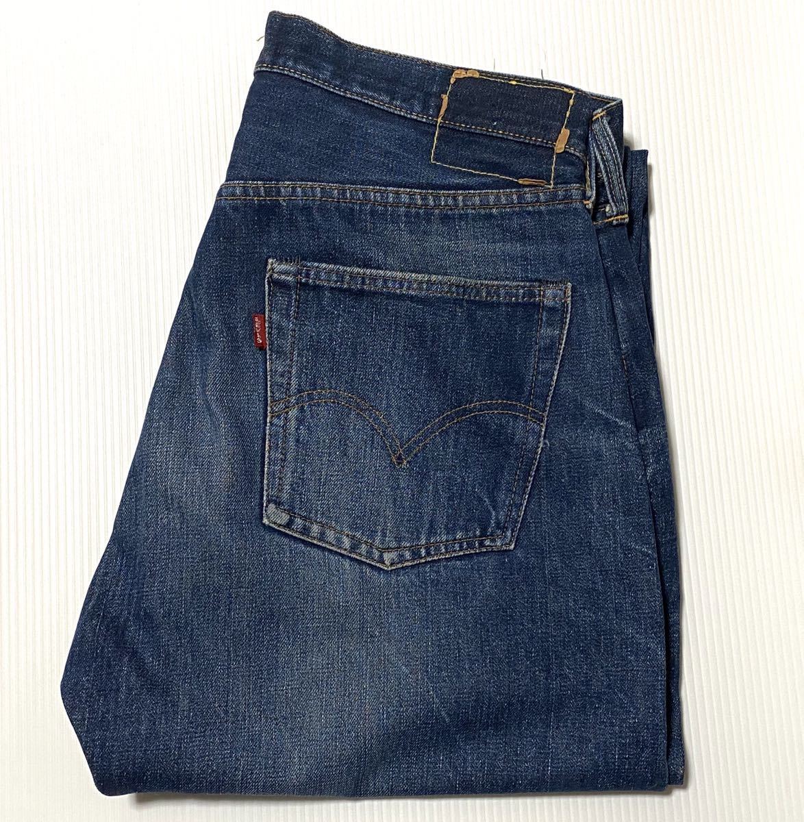 Levi's 501 BIGE ～ 66移行期モデル オリジナル 色濃 ゴールデンサイズ