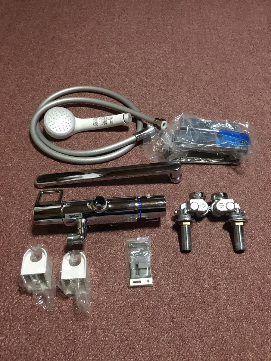 【豊富な，人気】 TOTO TMGG46E 台付サーモスタット エアインシャワー金具 バス混合水栓(浴室用水栓、金具)｜売買されたオークション情報、yahooの商品情報をアーカイブ公開 - オークファン バス、浴槽