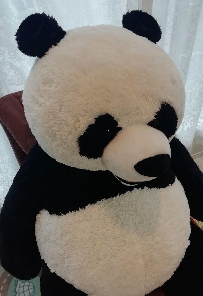 超ジャンボ 身長約130cm 特大パンダぬいぐるみ Hugfun International コストコ ジャイアント 特大 パンダ一般 売買されたオークション情報 Yahooの商品情報をアーカイブ公開 オークファン Aucfan Com