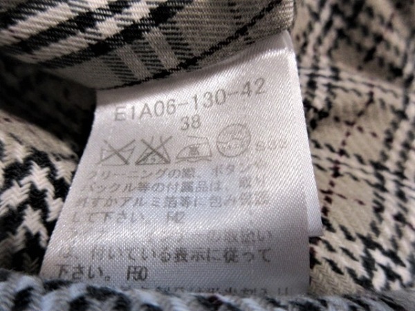 古着 レア バーバリーブルーレーベル チェック柄 長袖シャツ 古着 