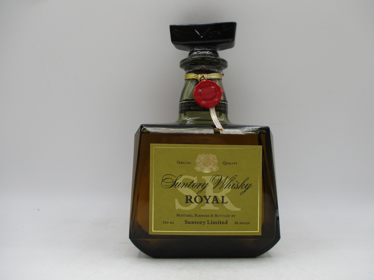 本物保証，定番 同梱OK商品 SUNTORY WHISKY ROYAL サントリーウイスキー ローヤル 古酒 720ml 43% C83942(日本)｜売買されたオークション情報、yahooの商品情報をアーカイブ公開 - オークファン 日本