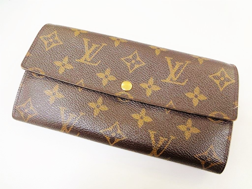 LOUIS VUITTON ルイ・ヴィトン モノグラム ポシェット・ポルト モネ