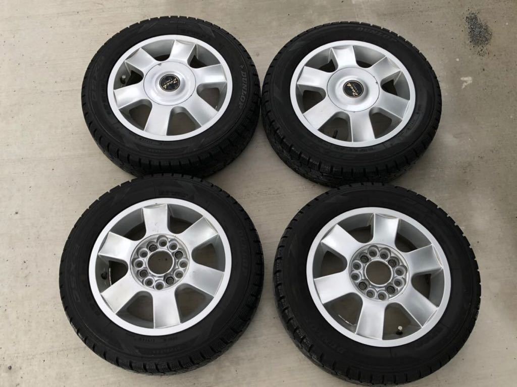 DUNLOP ダンロップ スタッドレスタイヤ DSX-2 アルミホイール付き12穴 