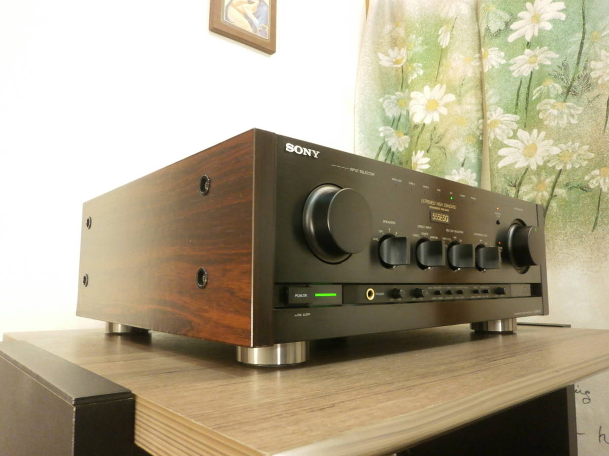 ☆使用頻少 美品! 最上位機種 SONY TA-F555ESG 保証付 整備済 E S G 取 
