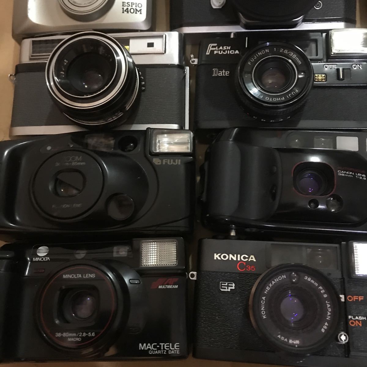 コンパクトカメラ フィルムカメラ MINOLTA オリンパス OLYMPUS KONICA