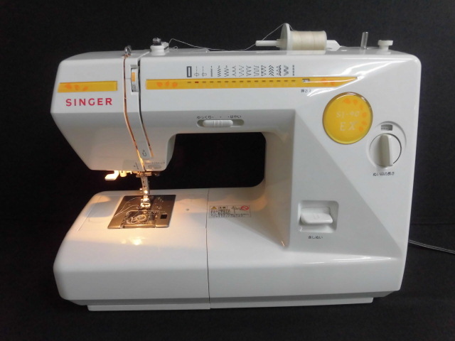 専門店 整備済☆シンガー ミシン☆SJ-90EX☆新品フットコントローラー