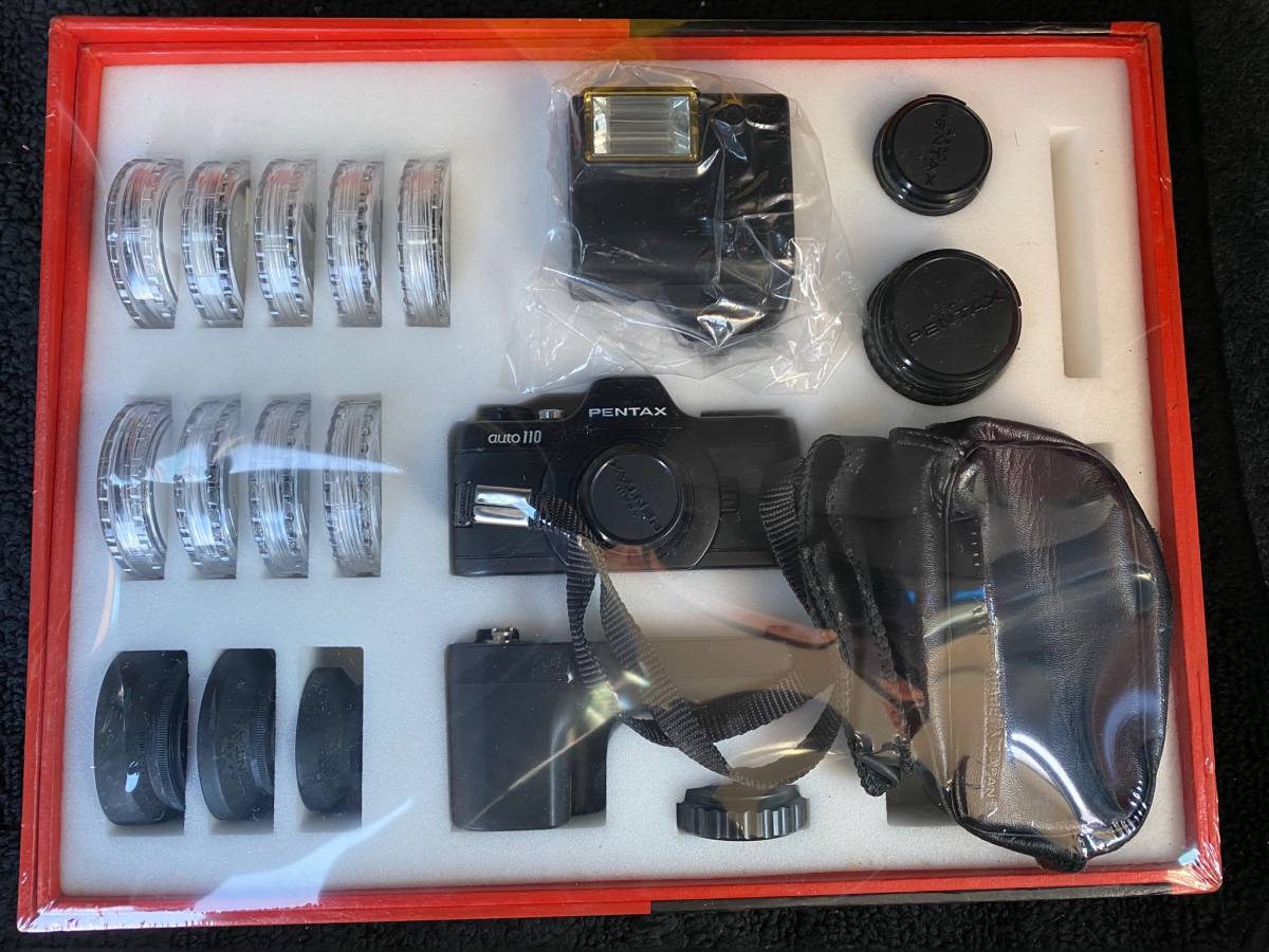 ジャンク＞PENTAX ペンタックス auto110 ハードケース付きキット