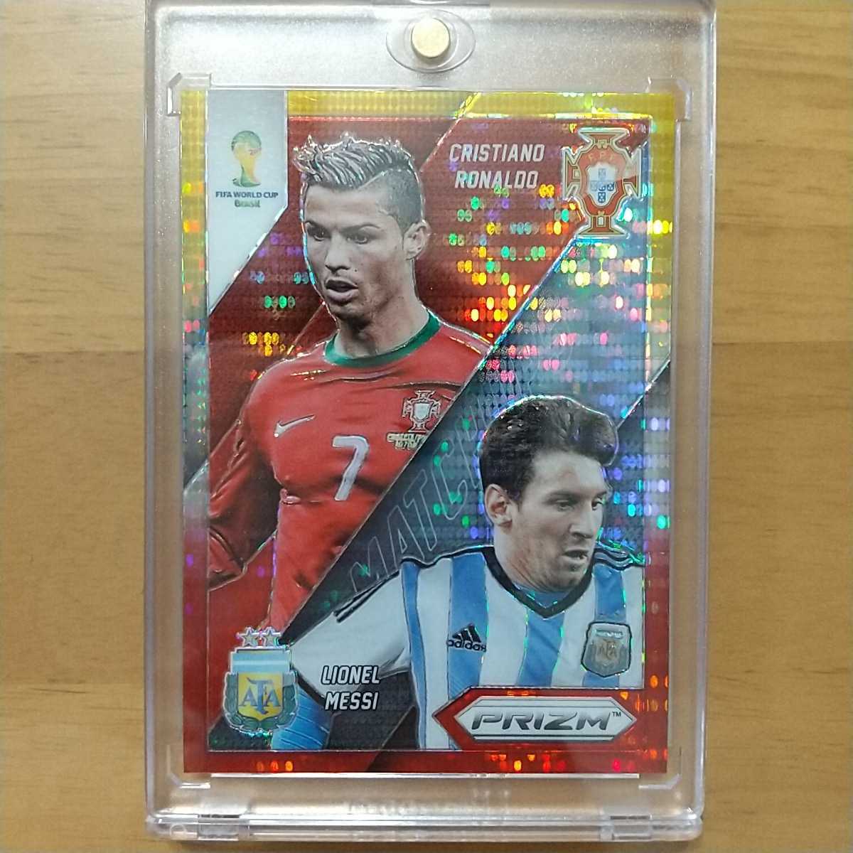 先着購入特典 Panini Prizm Would Cup 2014 MATCHUPS Cristiano 