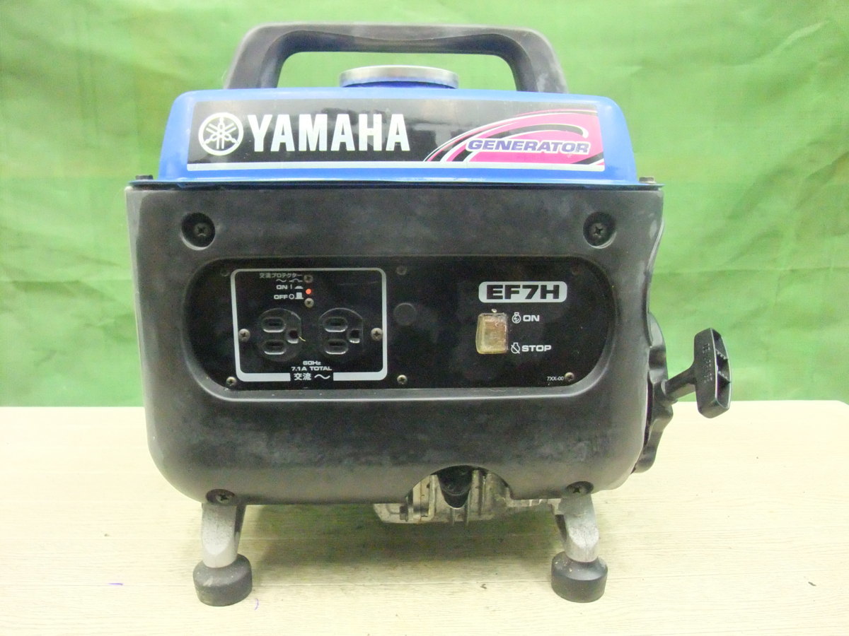 最新作，限定セール ヤマハ YAMAHA 携帯発電機 EF7H 定格電圧 100V 定格出力周波数 60Hz 単相 ジャンク(その他)｜売買されたオークション情報、yahooの商品情報をアーカイブ公開 - オークファン その他