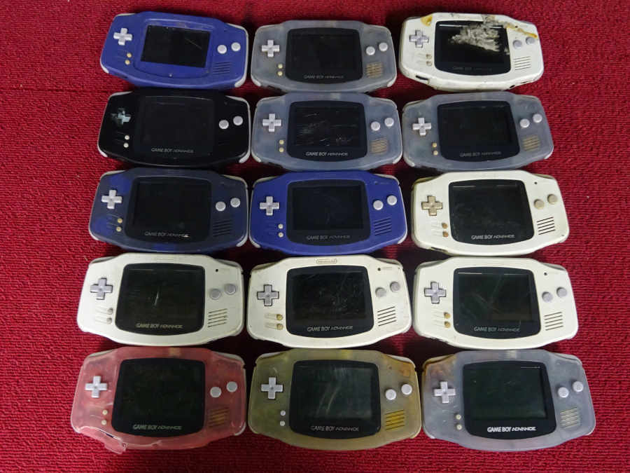 売れ済特価 NINTENDO 難あり ゲームボーイアドバンス 15台セット 破損