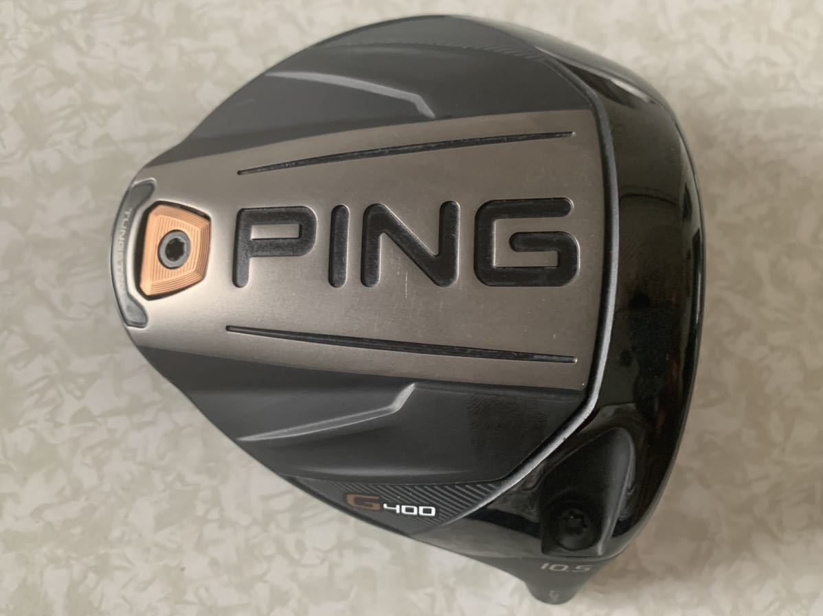 名器☆PING G400 SFT12度 ヘッドカバー付 ☆簡単＆激飛び！ G400 10.5度 ヘッド ☆ レンチ ＆ G410の