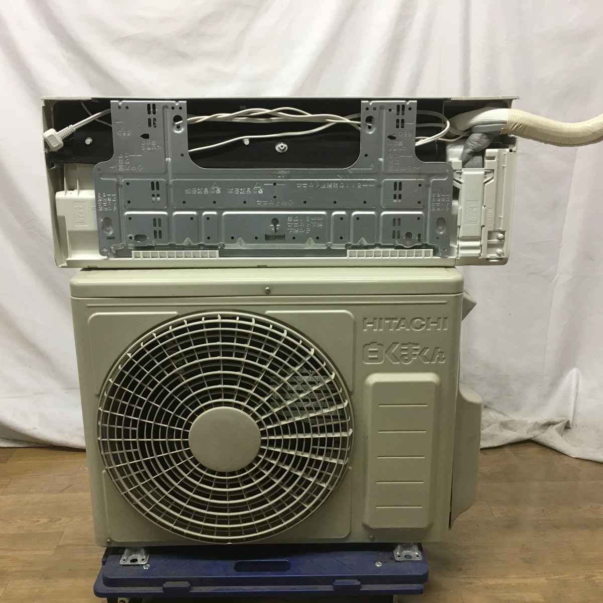 HITACHI 日立 ルームエアコン RAS-AJ22E 2016年製 2.2kw 白くまくん 大阪市内 引取歓迎☆【15845】_5