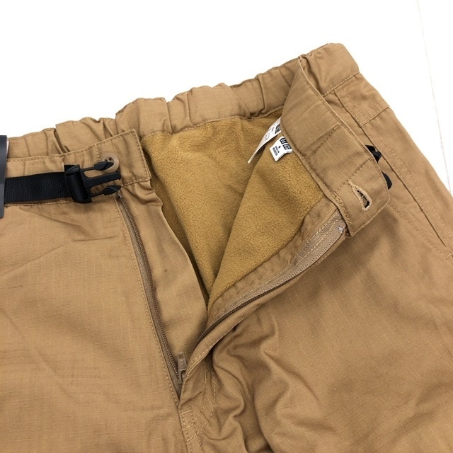 Uniqlo ユニクロ ウォーム イージーパンツ M 茶色 ブラウン キャメル リップストップ クライミングパンツ メンズ 国内正規品 Mサイズ 売買されたオークション情報 Yahooの商品情報をアーカイブ公開 オークファン Aucfan Com