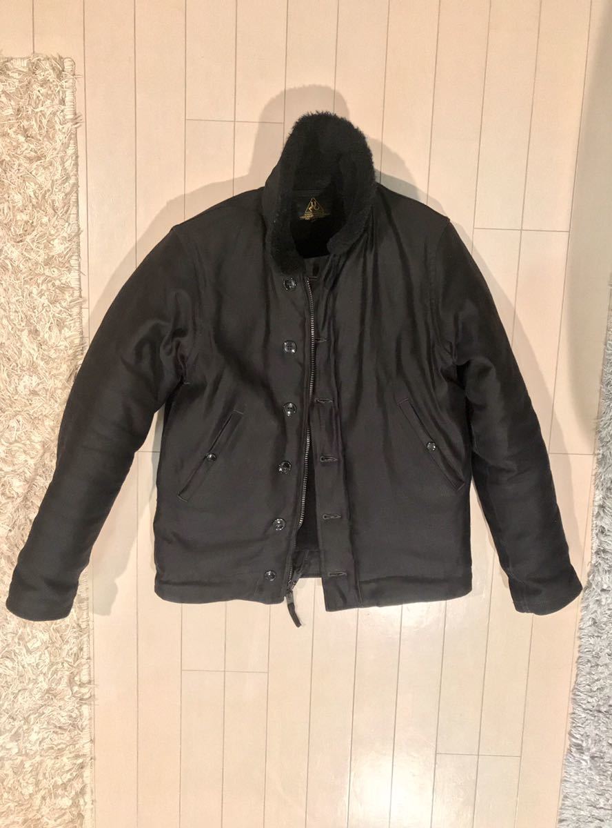 フリーホイーラーズ N-1 プリマロフト N-1デッキジャケット 0 NAVY MILITARY ジャケット WEBSITE OFFICIAL フリーホイーラーズFREEWHEELERS 無地 フリーホイーラーズタイプ コート アウター 1