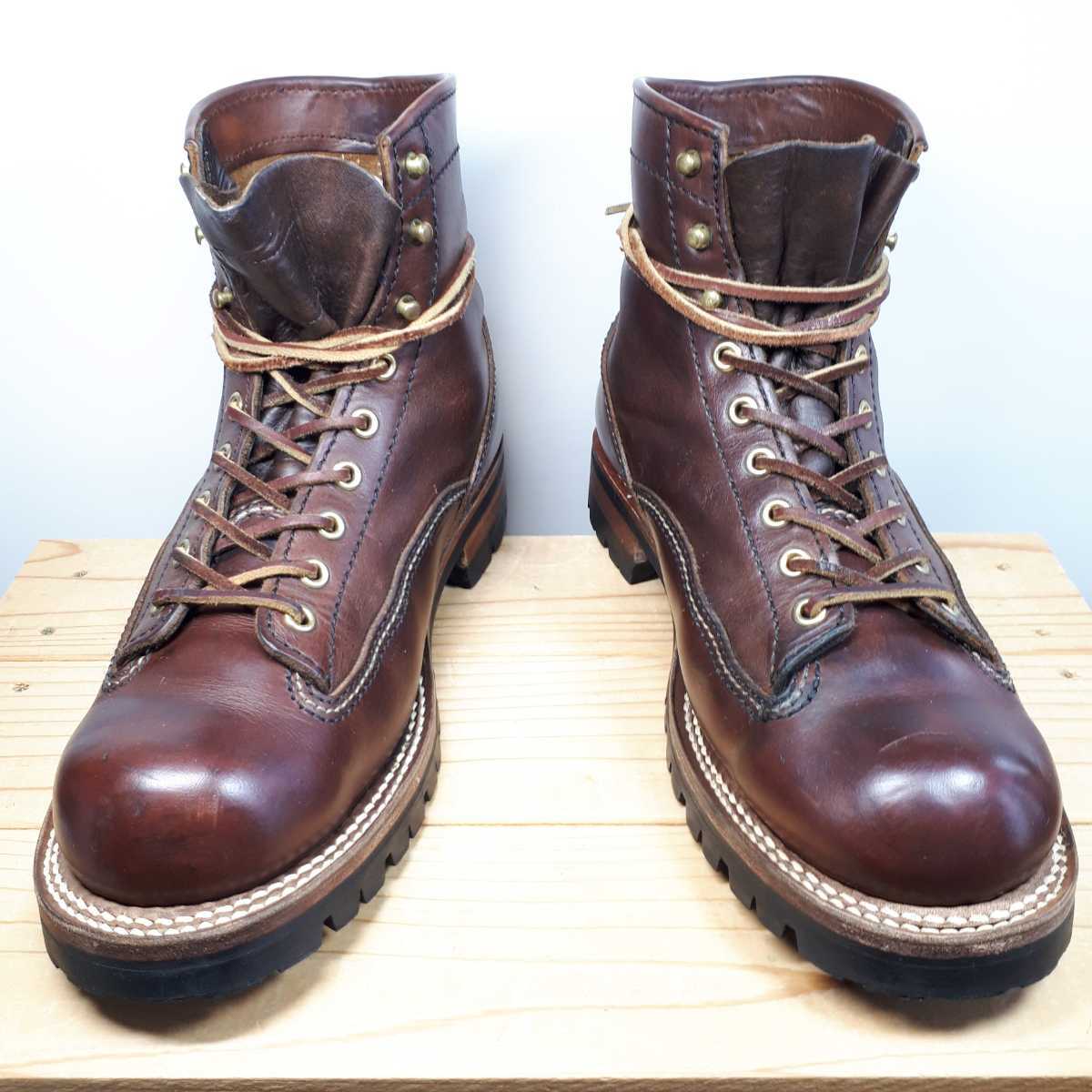 ロンウルフ ロガーブーツ 茶 9.5 【公式通販】
