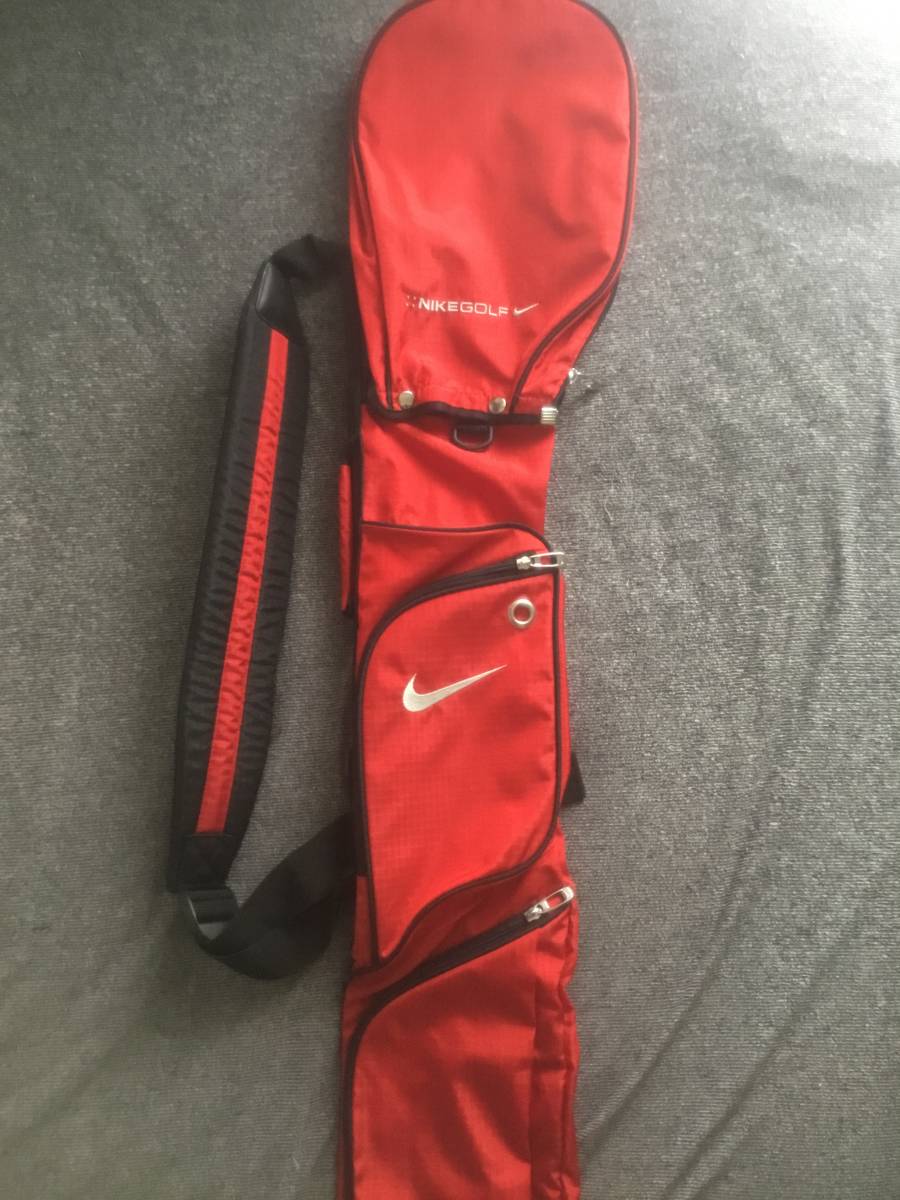  NIKE GOLF ゴルフクラブバッグ ハーフバッグ レッド&times;ブラック used(クラブケース)｜売買されたオークション情報、yahooの商品情報をアーカイブ公開 - オークファン クラブケース