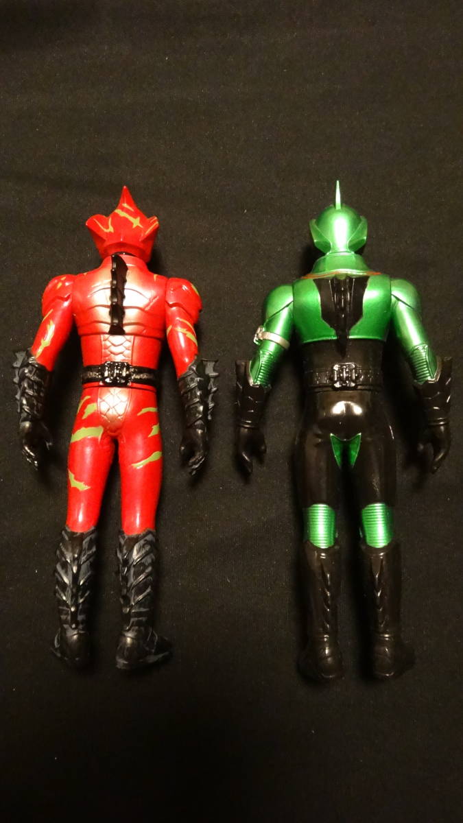 仮面ライダーアマゾンズセット ソフビ アマゾンオメガ&アマゾン