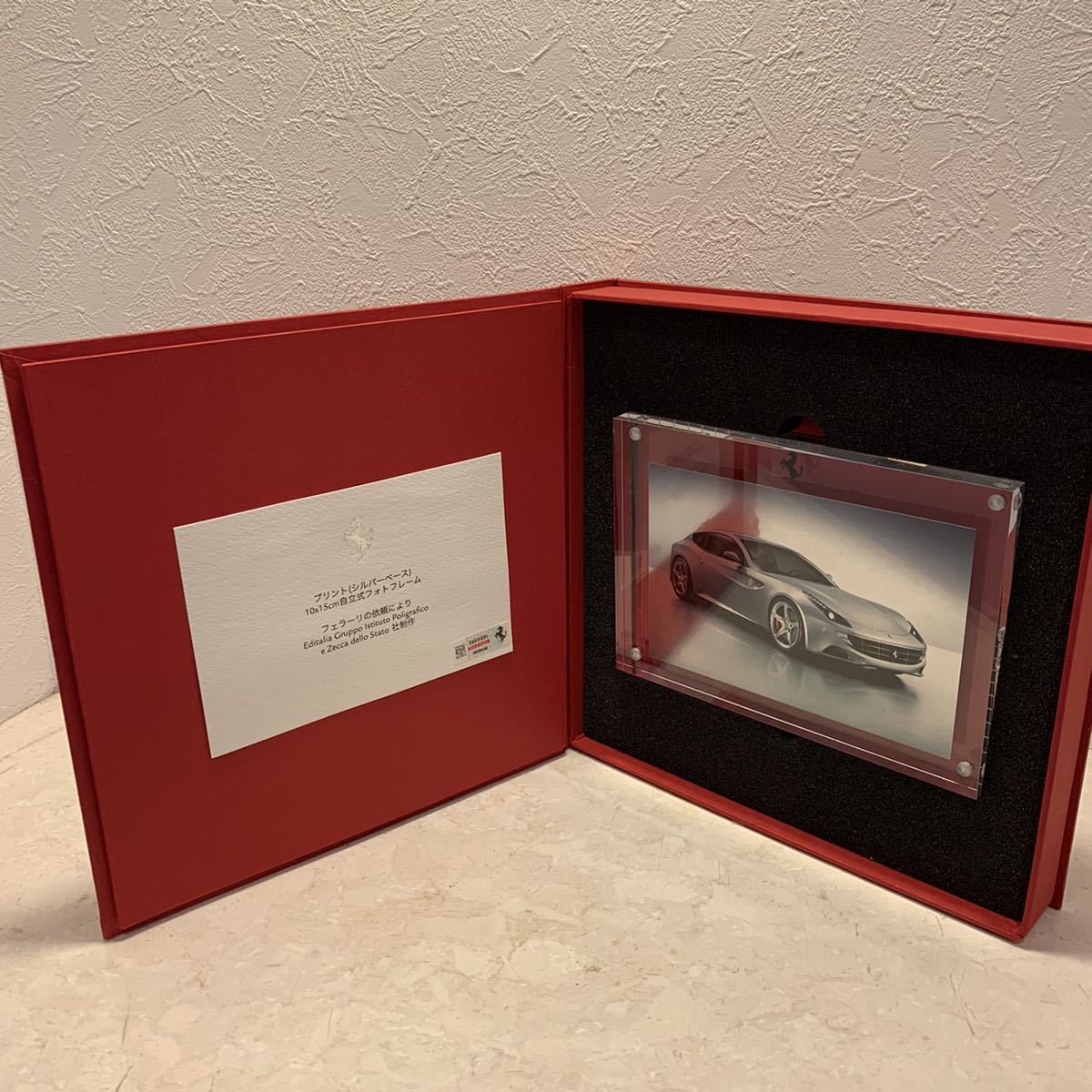 ◇激レア◇Ferrari フェラーリ 写真立て◇新品◇未使用品 ◇自立