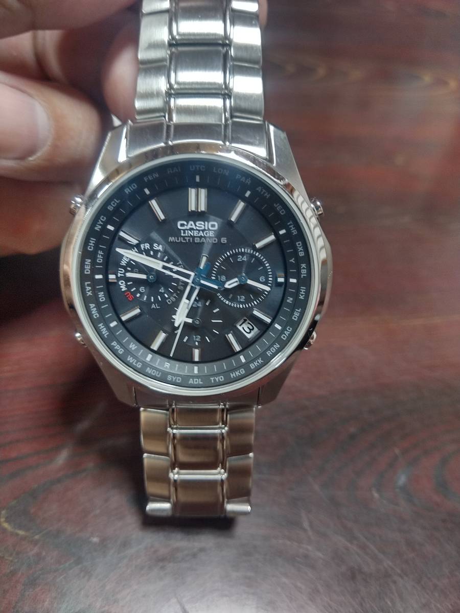 CASIO　リニエージ　電波ソーラー_7