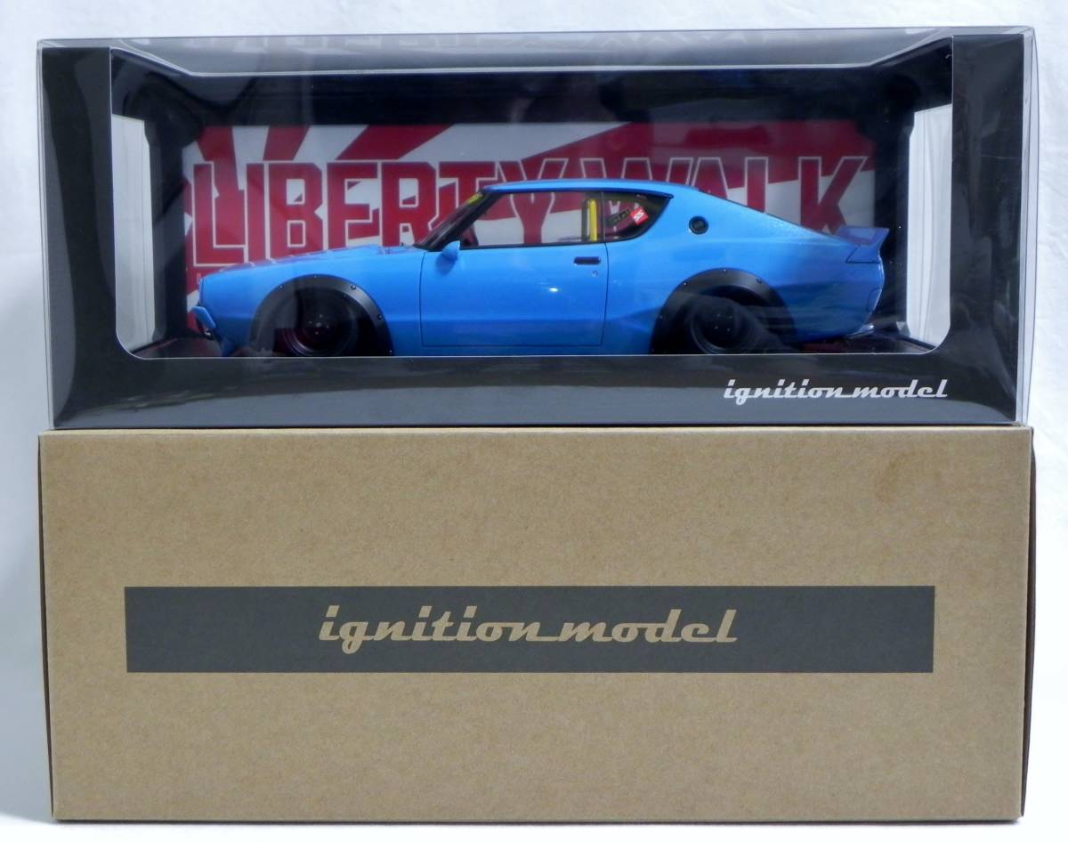 激安大特価，定番人気 IG 1058 1/18 LB-WORKS Kenmary 2Door Blue ケンメリ SPL100ps シャコタン コヤジ(hpi・racing)｜売買されたオークション情報、yahooの商品情報をアーカイブ公開 - オークファン hpi・racing