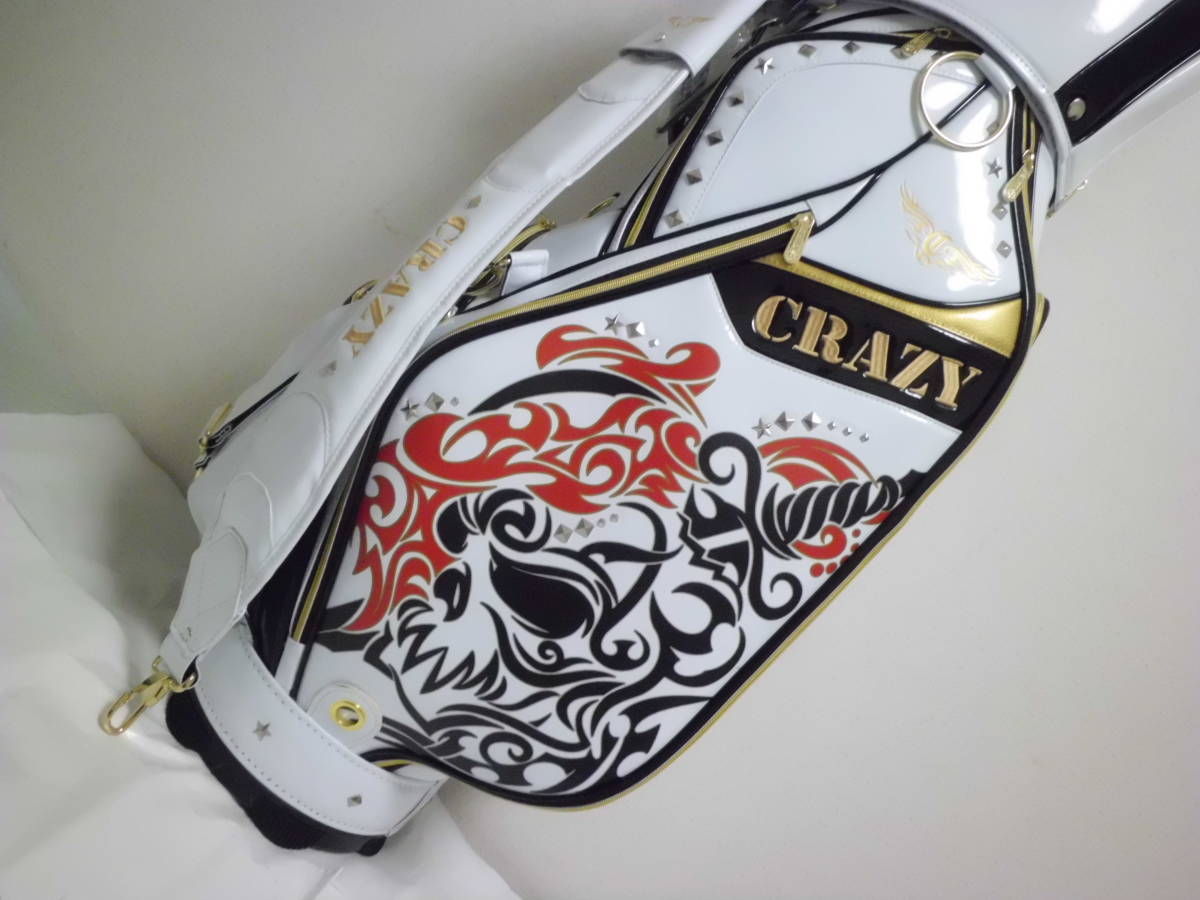 キャディバッグ クレイジー（CLAZY）（メンズ）ゴルフ カート式 9型 0 クレイジー キャディバック 人気 キャディーバッグ 希少 入手困難品 スタンド式 ゴルフバッグ 新品CRAZY Yahoo!オークション クレイジー（CLAZY）（メンズ）キャディバッグ