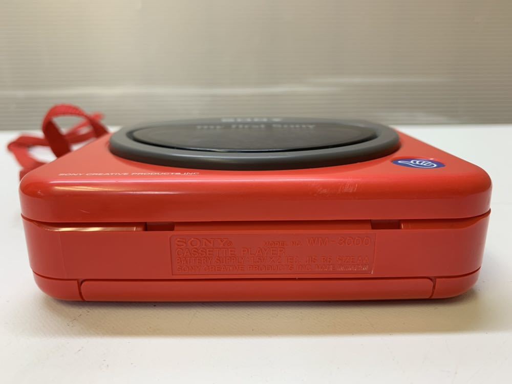 SONY ソニー WM-3000 WALKMAN my first Sony ウォークマン マイ