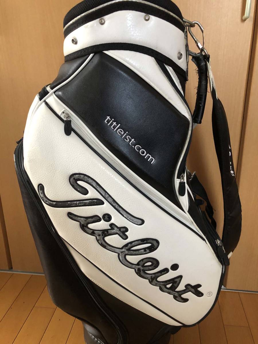 人気SALE，限定SALE ジャンク キャディバック ボストンバックセット(タイトリスト)｜売買されたオークション情報、yahooの商品情報をアーカイブ公開 - オークファン キャディバッグ