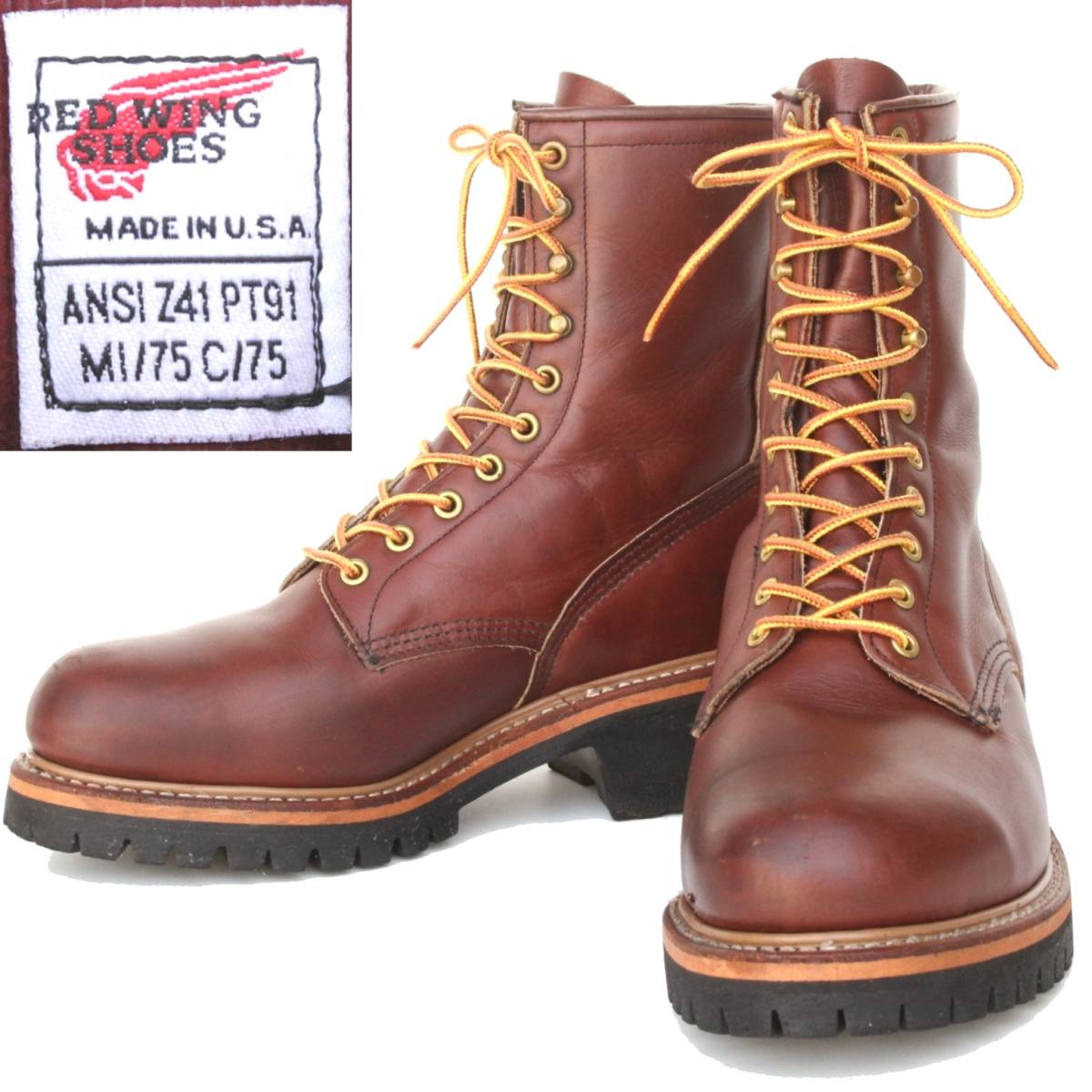 06044)美品良品REDWING4418レッドウィングMadeinUSA 9D約27cm (96年-98 