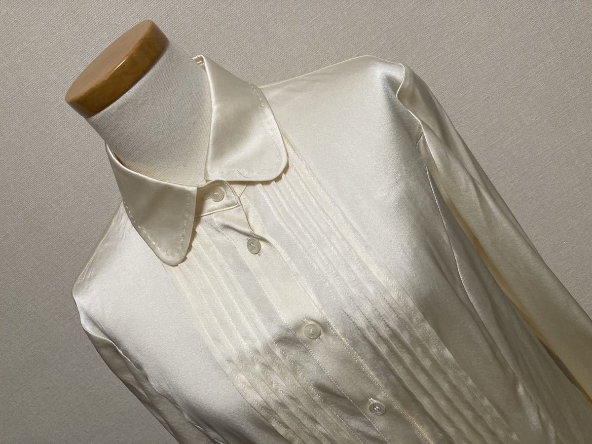 新品 バーバリー（英） 三陽商会時代のシルクブラウス 40 シルクです 