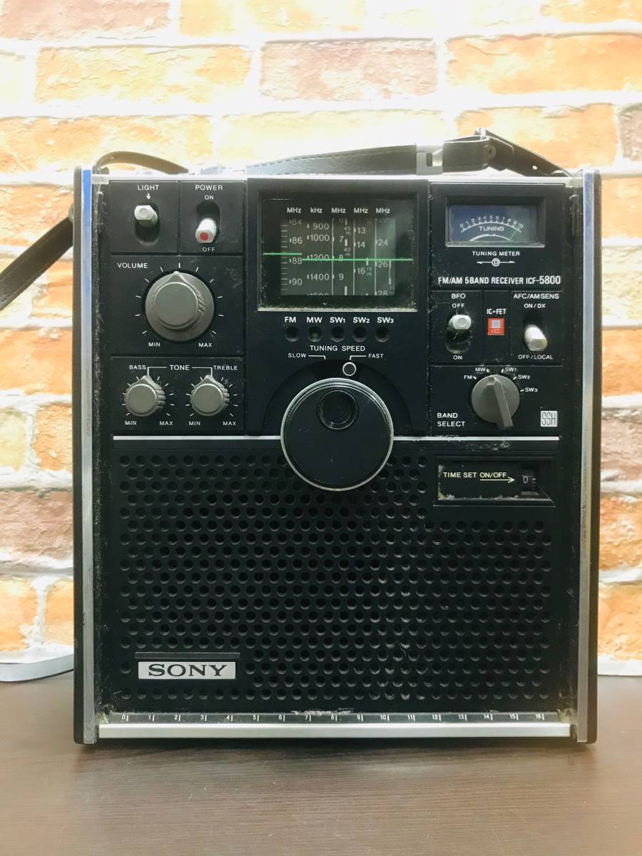 SONY ICF-SW1S 付属多数 フルセット級 BCL短波ラジオ ジャンク SONY ジャンク ICF-SW1S 付属多数 短波ラジオ BCL短波ラジオ 公式 フル