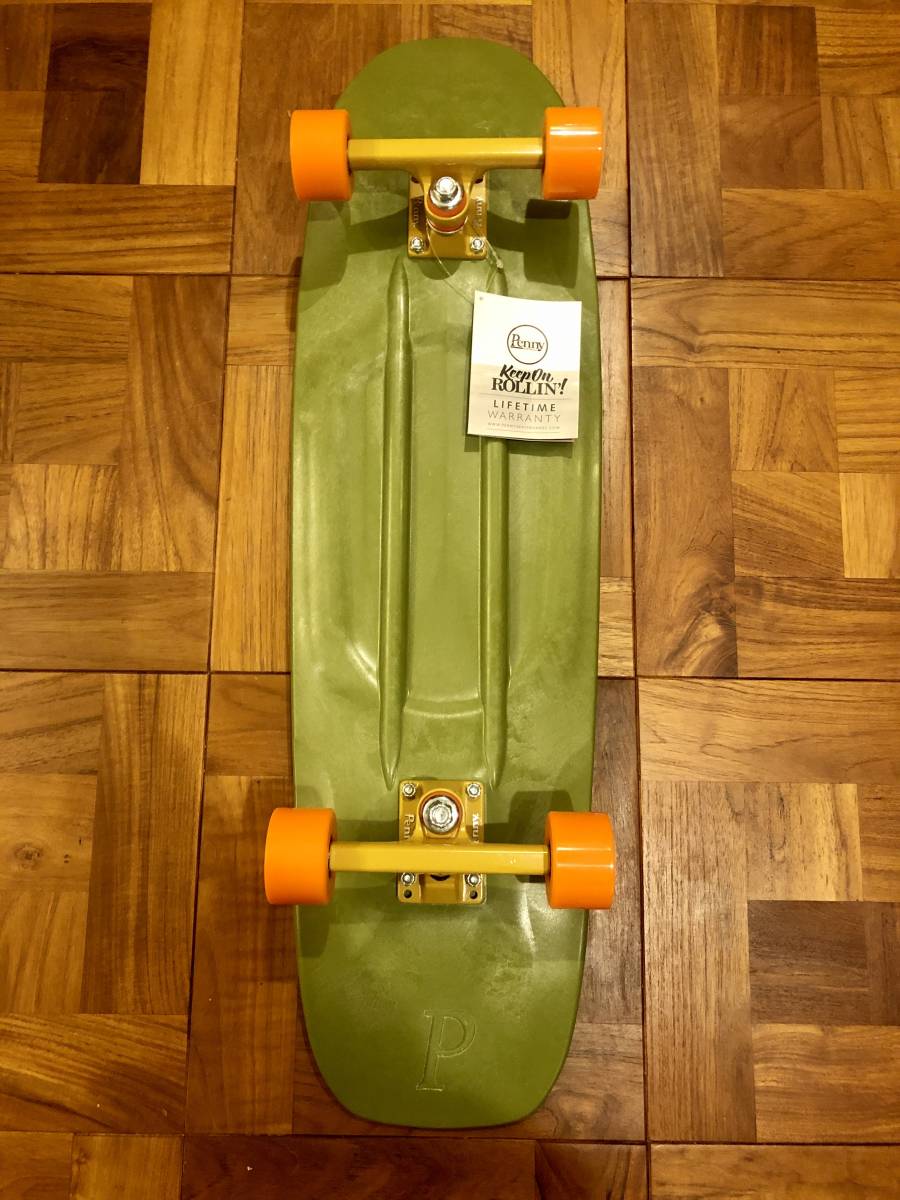 アウトレット 店舗 日本 ペニー Penny 32インチ BURNT OLIVE スケート