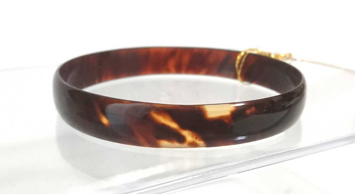 創業明治七年べっ甲の菊池本べっ甲バングル