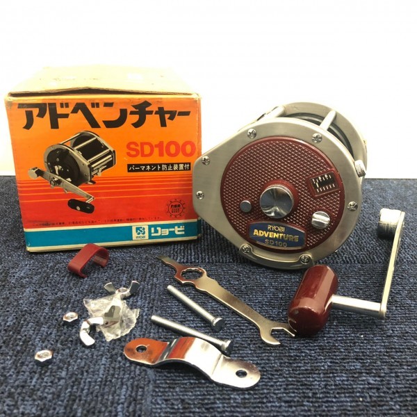 最安値，正規品 2491 1 RYOBI ADVENTURE SD1000 リョービ リール 釣り アドベンチャー(リョービ)｜売買されたオークション情報、yahooの商品情報をアーカイブ公開 - オークファン 手動