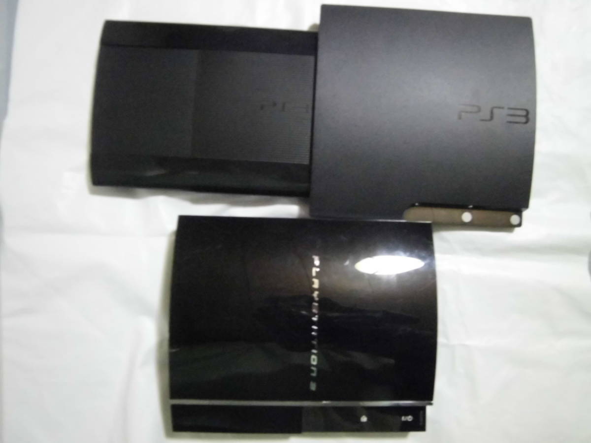 PS3 本体 3台セット 4000C 2000A CECHA00 ジャンク 送料無料 ジャンク 初期化済み PS3 本体 CECH-3000