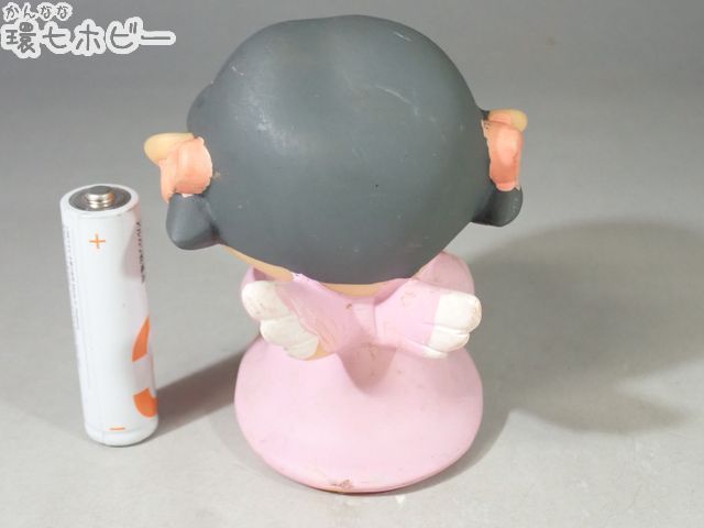 KB134◇当時物 不二家 ペコちゃん 天使 ソフビ エンゼルペコちゃん