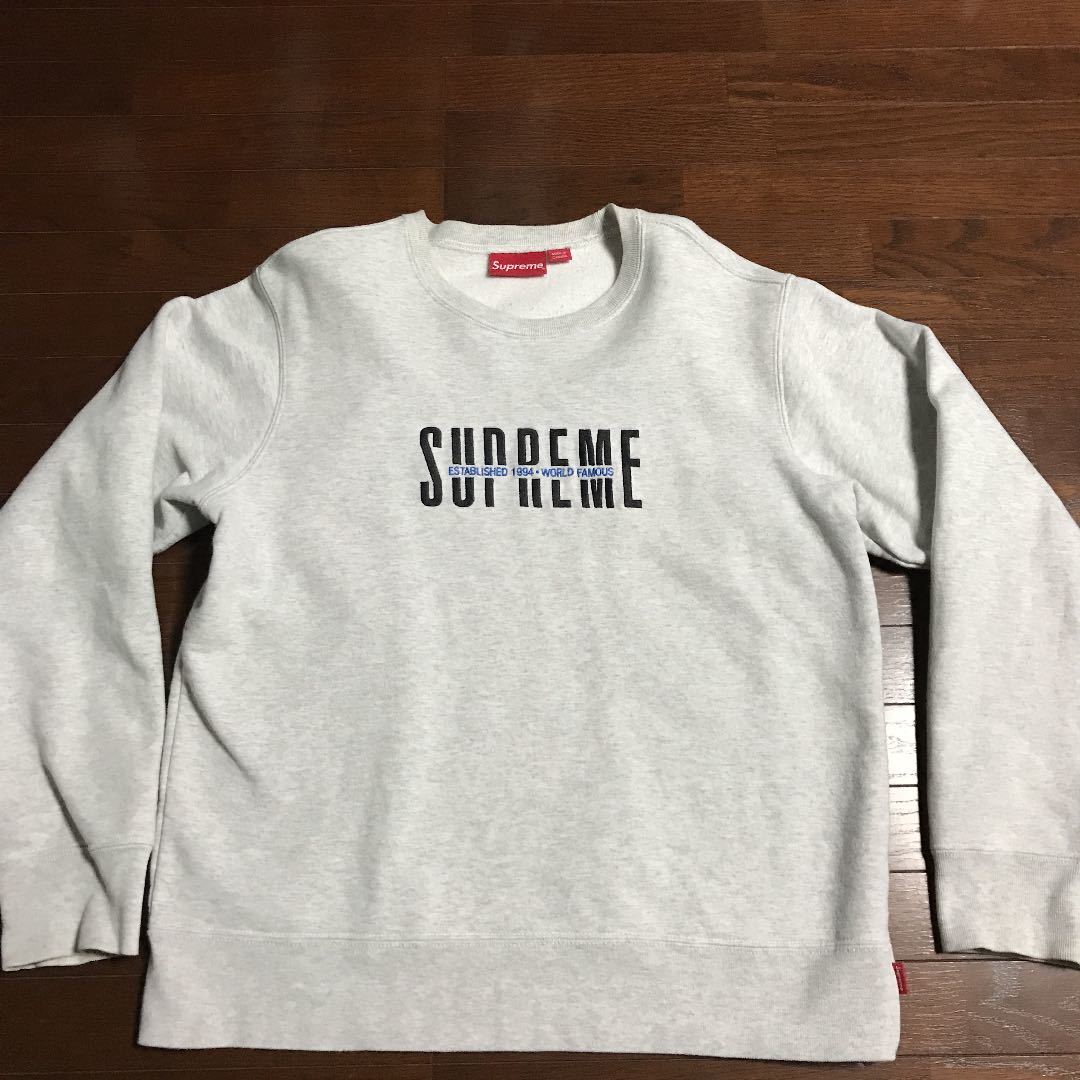Supreme 2018 FW world famous crewneck（Supreme World Famous