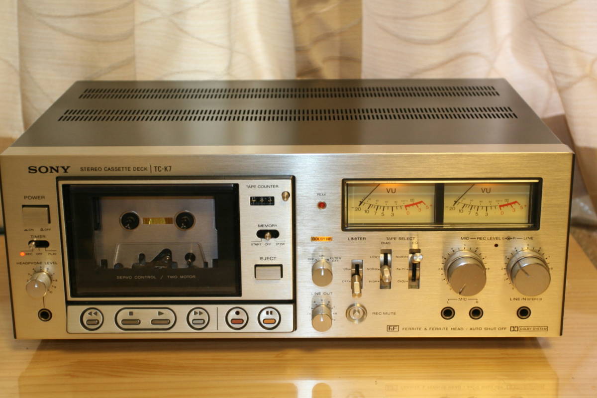 カセットデッキ ソニー SONY TC-K7 Yahoo!オークション -「sony TC