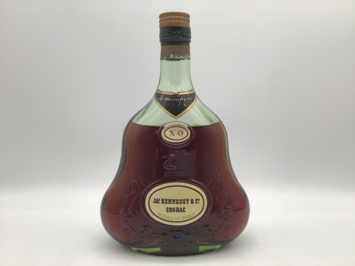 超激得，大得価 同梱OK商品 液漏れ有 JA's HENNESSY XO ヘネシー コニャック ブランデー 金キャップ グリーンボトル 700ml 未開栓 古酒 G8289(ヘネシー)｜売買されたオークション情報、yahooの商品情報をアーカイ コニャック