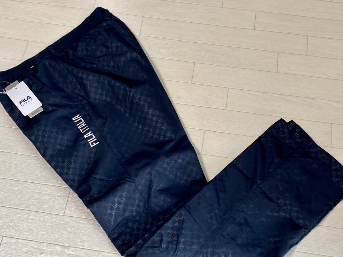 新作入荷，送料無料 FILA GOLF F総柄プリント 中綿 保温 撥水 ロングパンツ NV w78-82(80cm～)｜売買されたオークション情報、yahooの商品情報をアーカイブ公開 - オークファン パンツ、スラックス