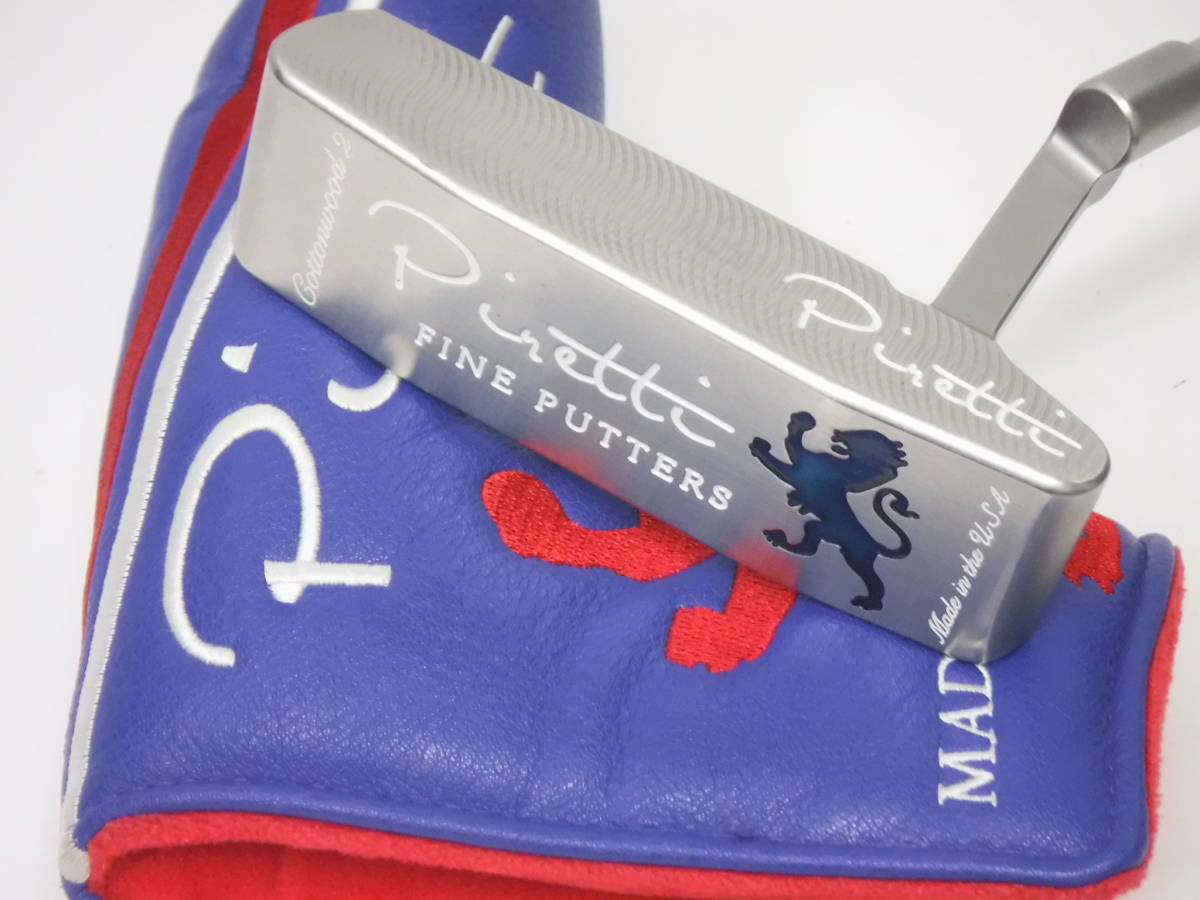新品 キレイめ パター Piretti Cottonwood2 303SS 365G 34インチ ピレッティ コットンウッド 純正グリップ テキサスブルー(その他)｜売買されたオークション情報、yahooの商品情報をアーカイブ公開 - オーク 男性右きき用