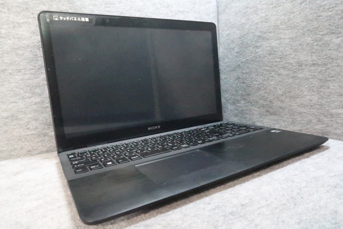 ノートパソコン タッチパネル搭載 SONY VAIO Fit 15 SVF15A17CJB Core 