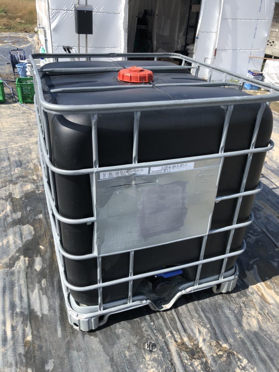 引き取り限定 IBC タンク 1000L 水 黒色遮光タイプ(農業)｜売買された 